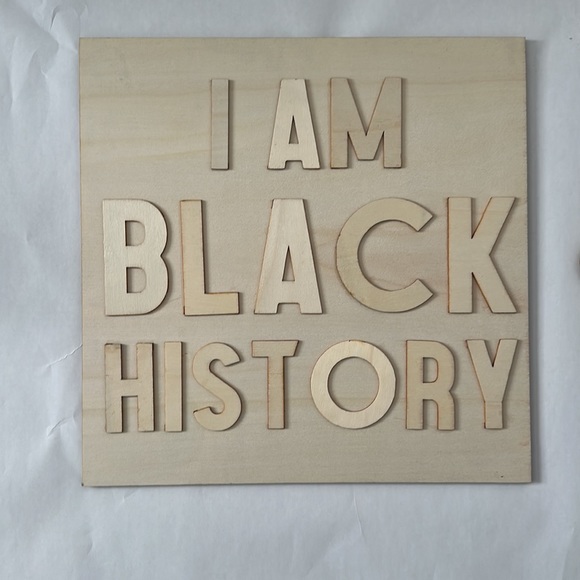 Black history DIY wooden decorative sci-fi’s - Picture 3 of 6